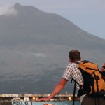 Blick auf den PICO, ehemalige "Walfängerinsel"auf den Azoren